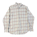 Christian Dior Monsieur Men’s Shirt 1980’s Vintage Pale Grey Red M