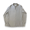 Vintage 80s LG Adams Pure Silk Button Up Grey M