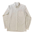 Angelo Santini Vintage Window Plaid Button Up Cream L
