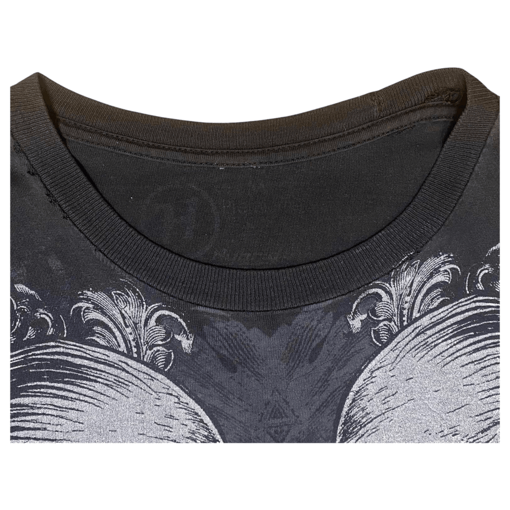 Y2K Skull2SKull Graphic T Shirt Black M
