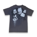 Split Skateboards Y2K Skull Short Sleeve T Shirt Grey M
