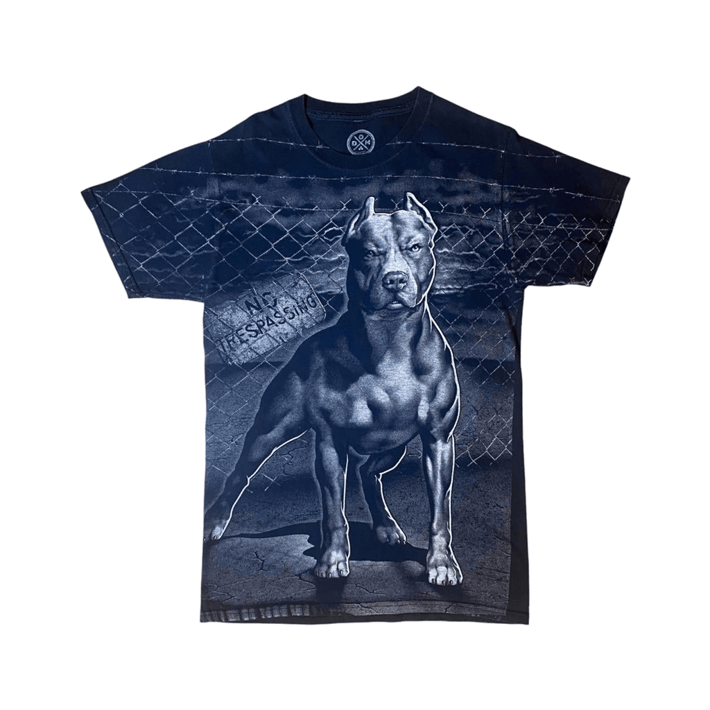 Y2K Pit Bull Short Sleeve T Shirt Black S