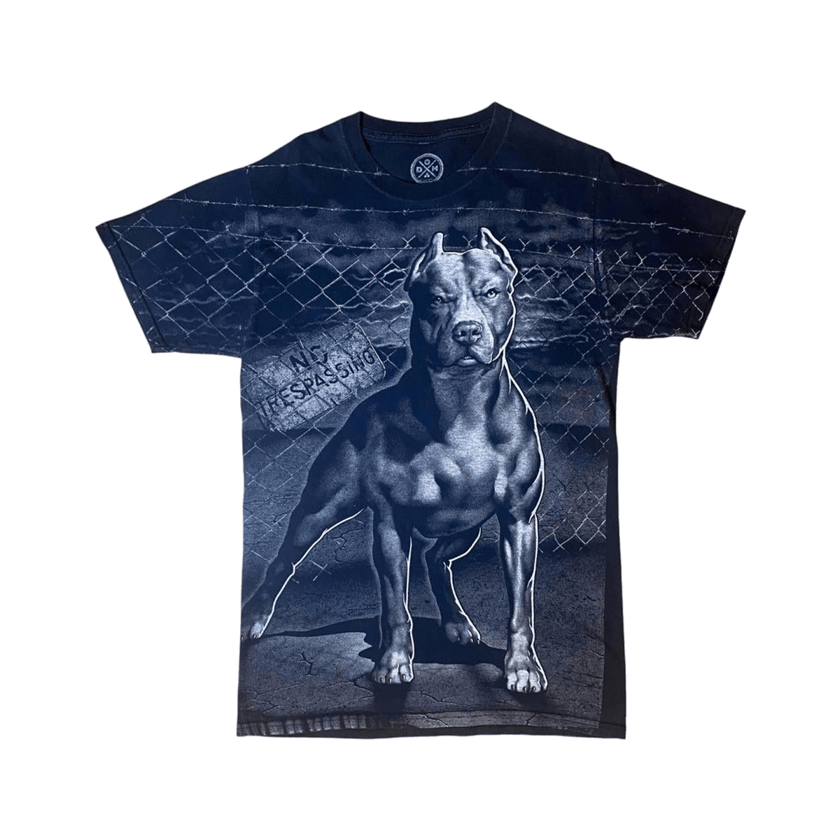 Y2K Pit Bull Short Sleeve T Shirt Black S