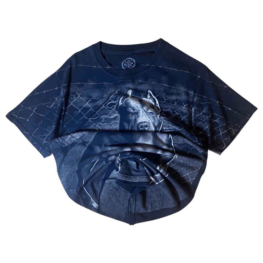 Y2K Pit Bull Short Sleeve T Shirt Black S