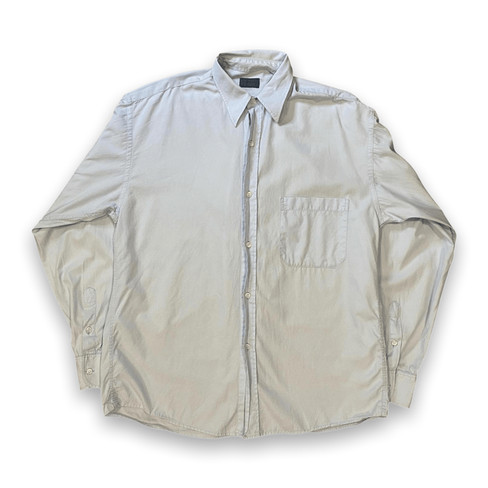 Vintage Kenzo Paris Cotton Button Up Light Blue M