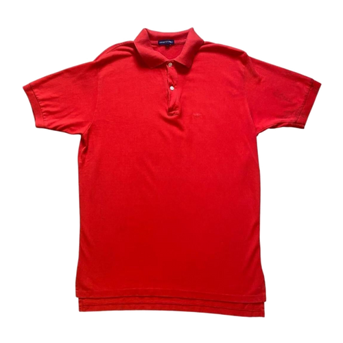 Classics of Emporio Armani Polo Shirt Gold Label Vintage 1980's Red XL