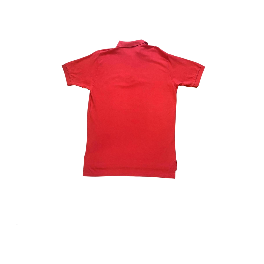 Classics of Emporio Armani Polo Shirt Gold Label Vintage 1980's Red XL