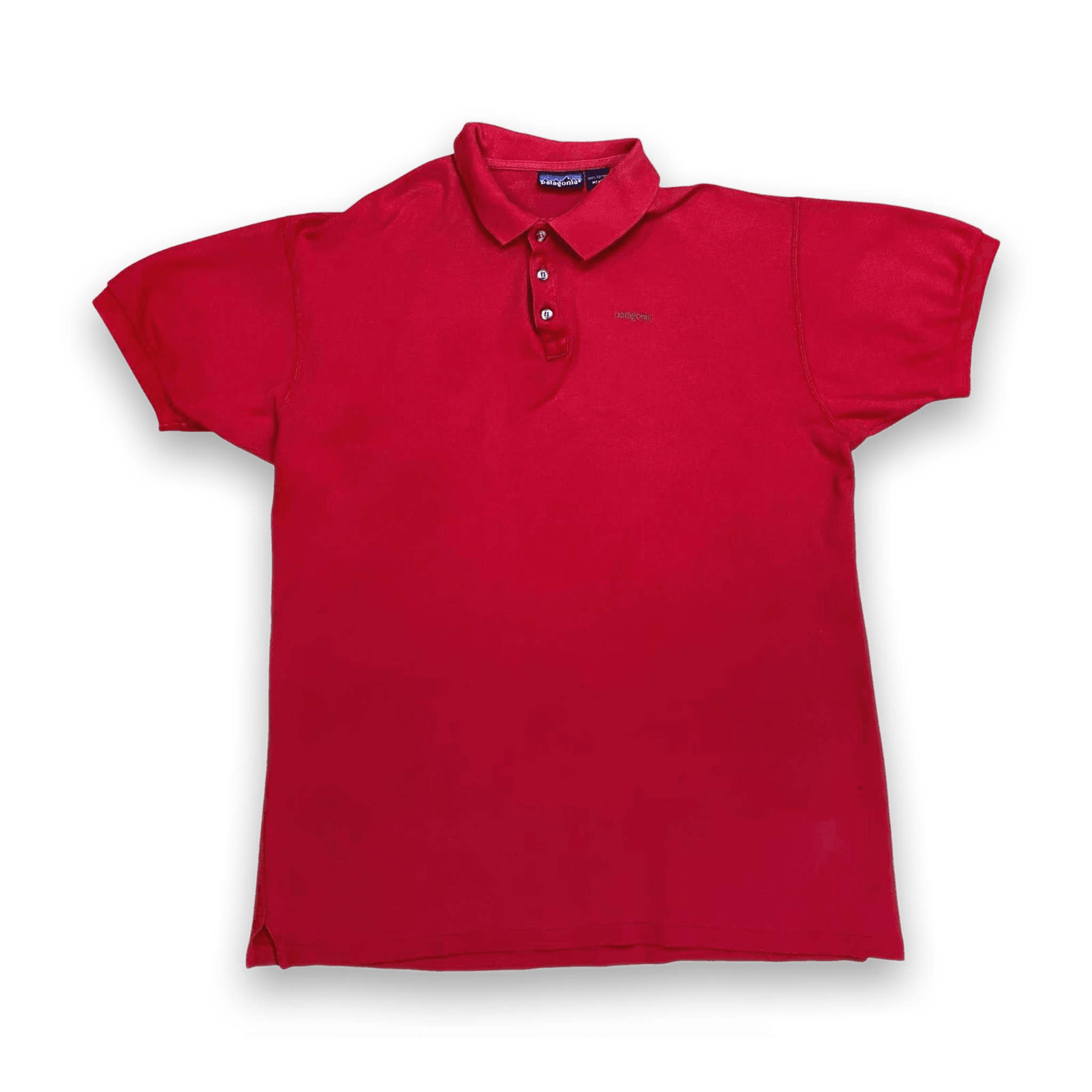 Vintage Patagonia Polo Shirt 1990's Red Size L