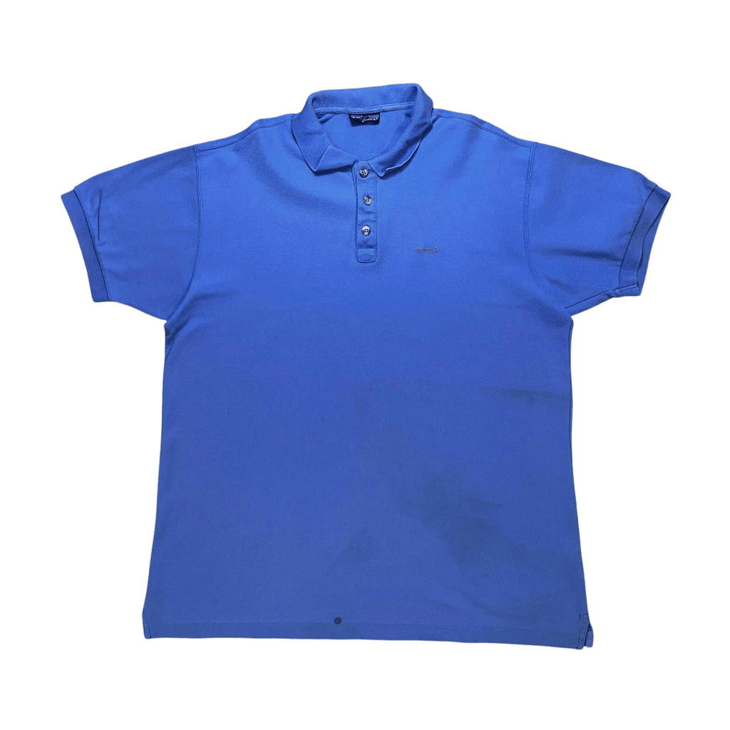 Vintage Patagonia Polo Shirt 1990's Bright Blue Size L
