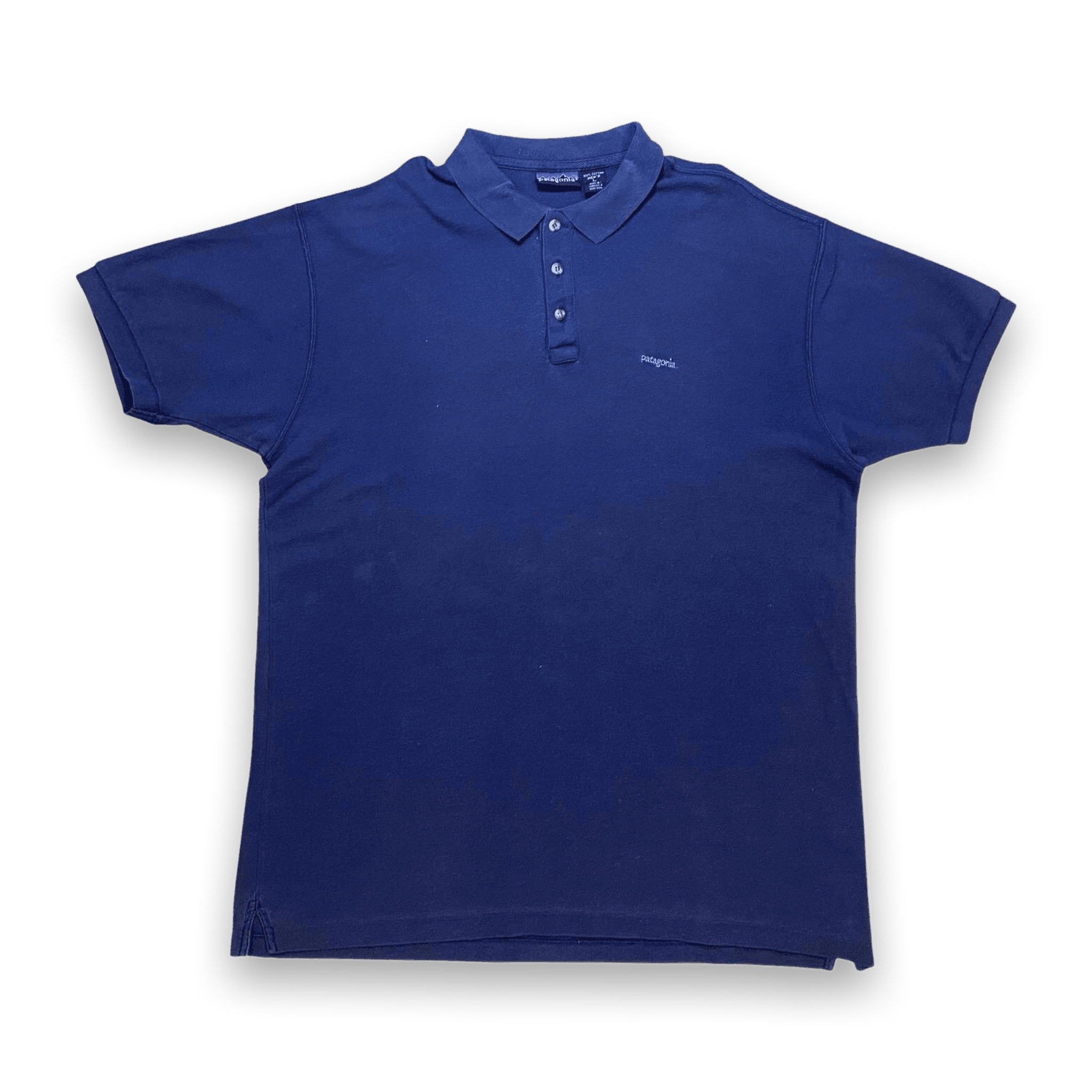 Vintage Patagonia Polo Shirt 1990's Navy Size L