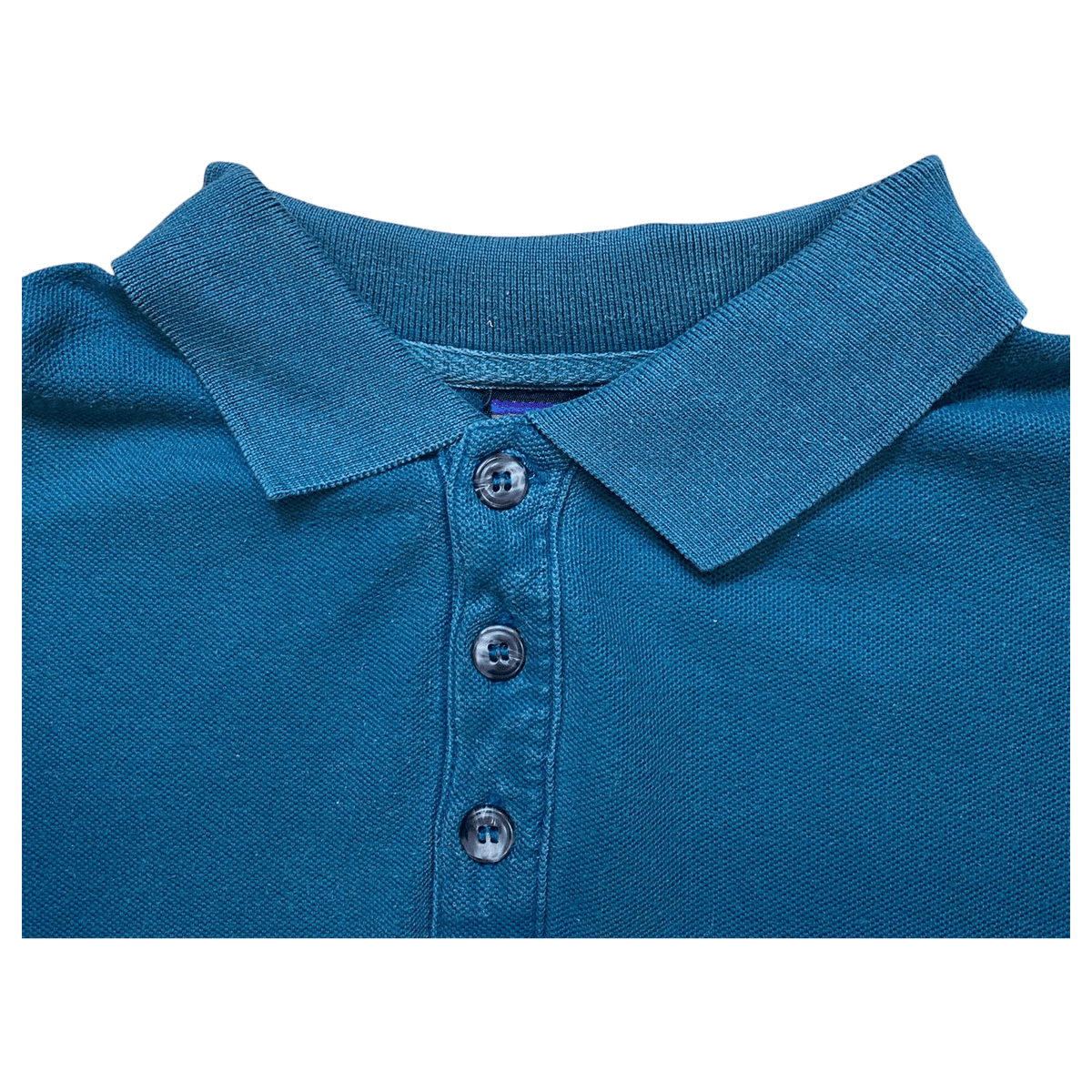 Vintage Patagonia Polo Shirt 1990's Teal Size L