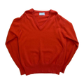Benetton Vintage 1970s Lambswool Made in Italy Sweater Red M
