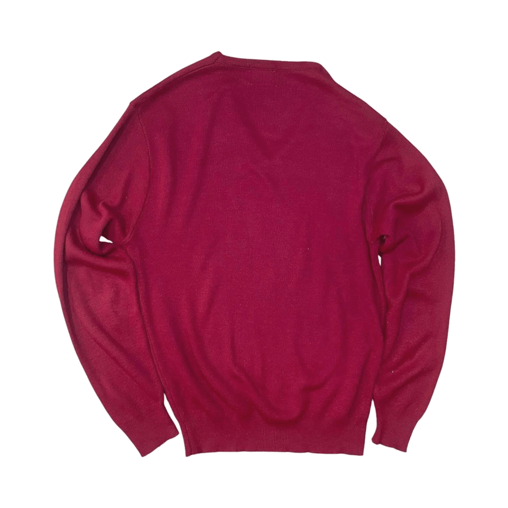 Wrangler Vintage Made in USA Knit Sweater Red L