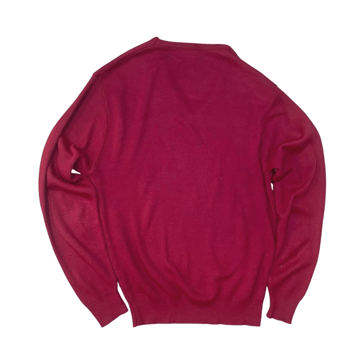 Wrangler Vintage Made in USA Knit Sweater Red L
