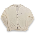 Steeple Chase Vintage 1980's Men's Knit Cardigan White L