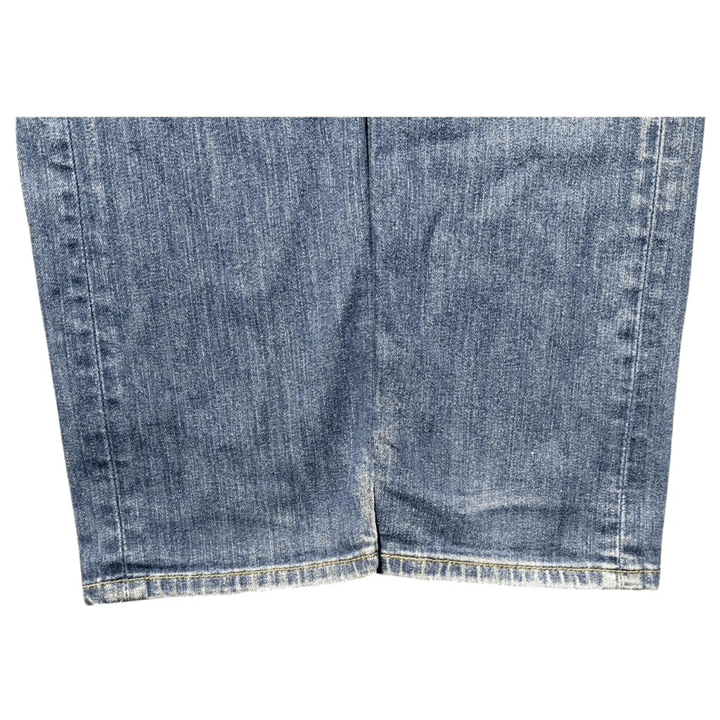 Levi's 527 Slim Bootcut Extra Ripped Denim Jean W33 L32