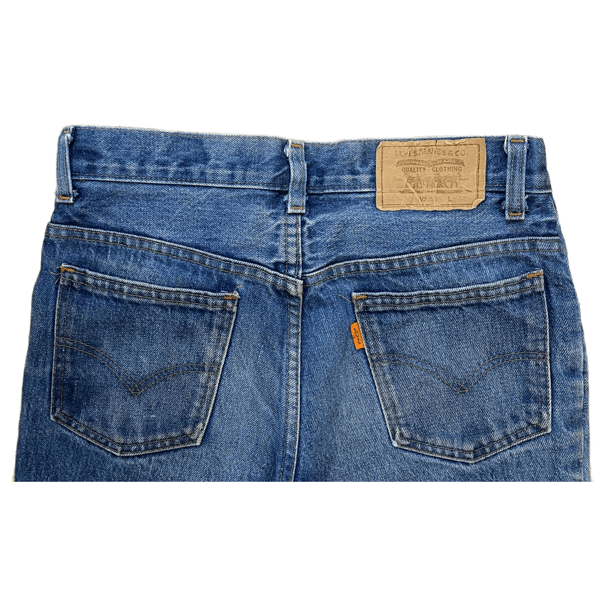 Levi's Vintage 627 Jeans Orange tab 1990's Blue W35 L31