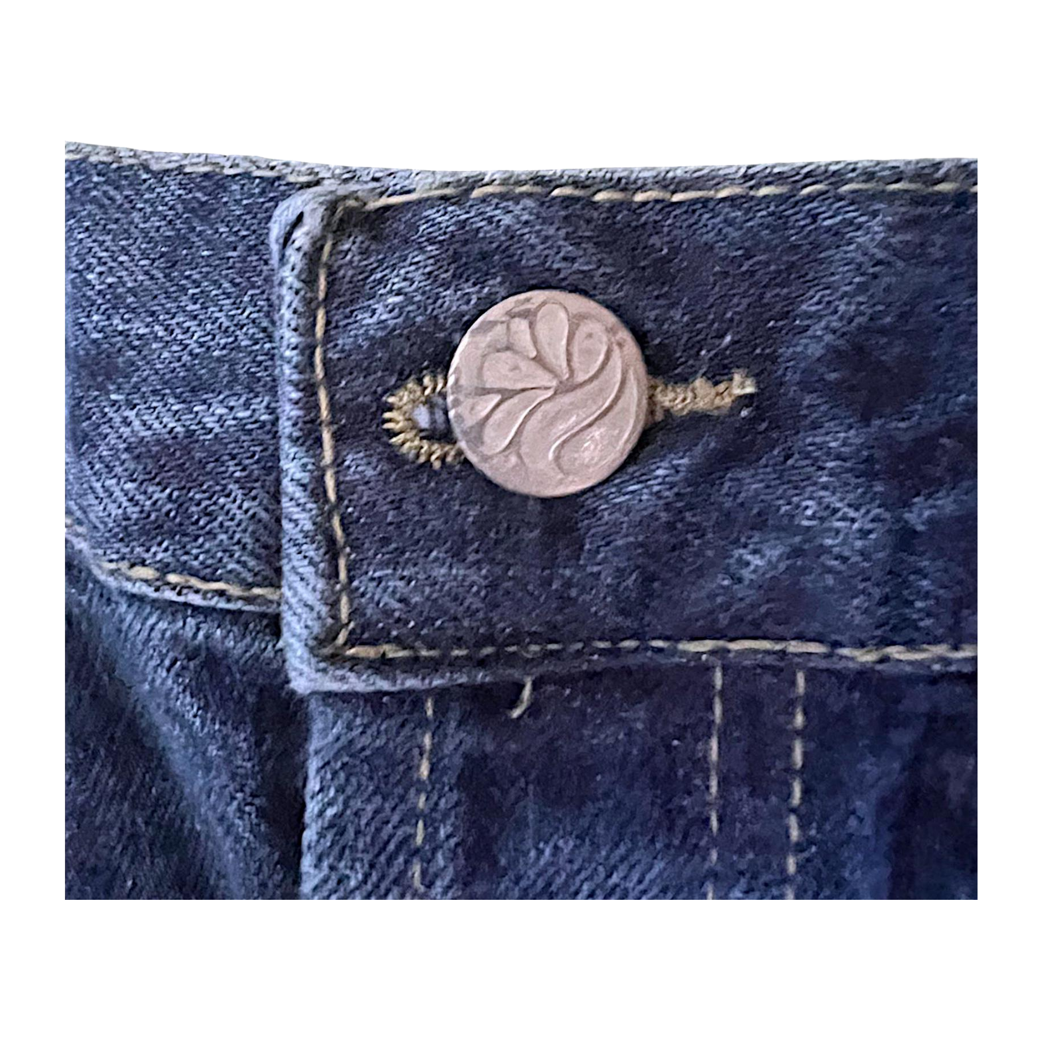 Dope Silvester Blast Wash Men's Y2K New with Tag Straight Leg Denim Jean W38 L32