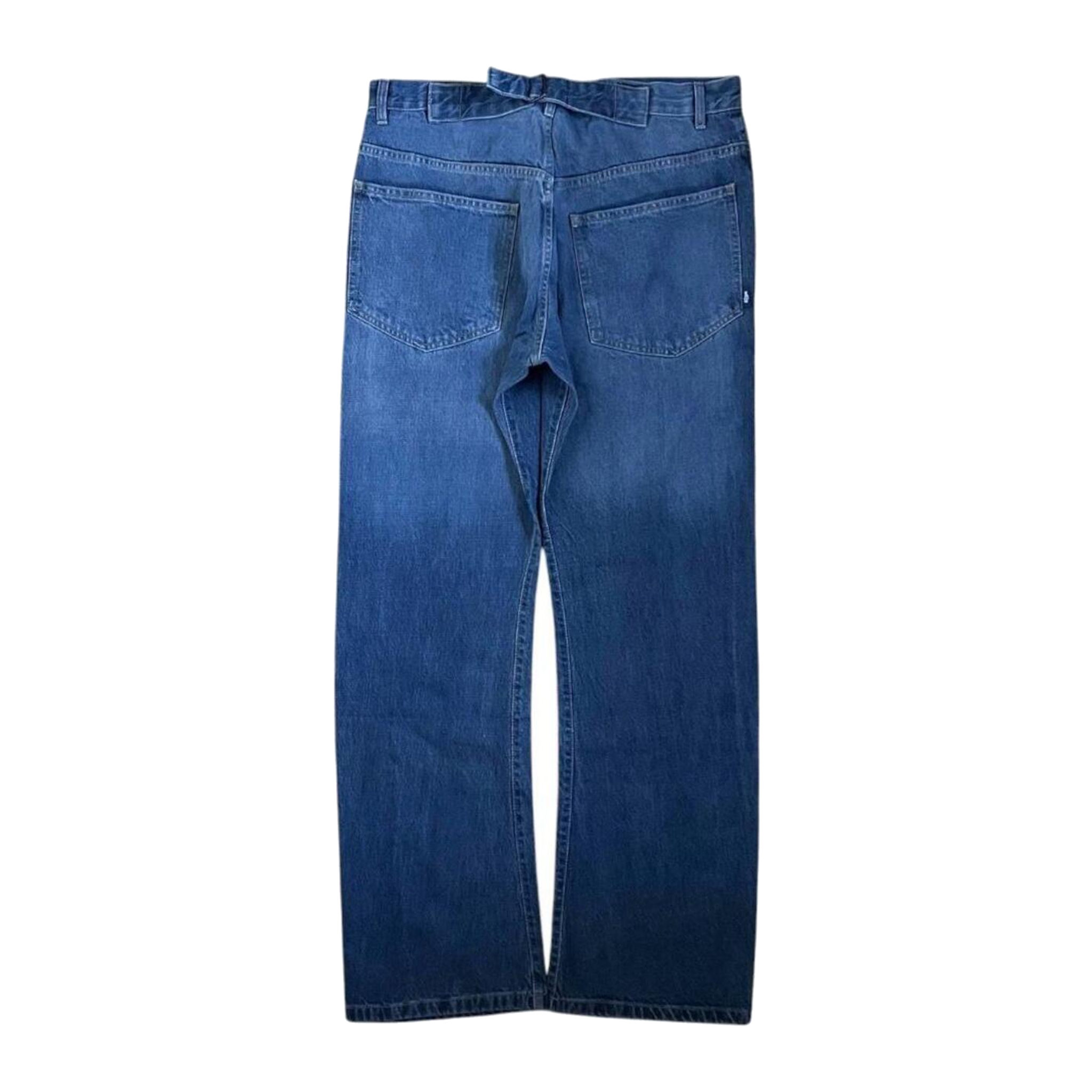 Dope Silvester Blast Wash Men's Y2K New with Tag Straight Leg Denim Jean W34 L32