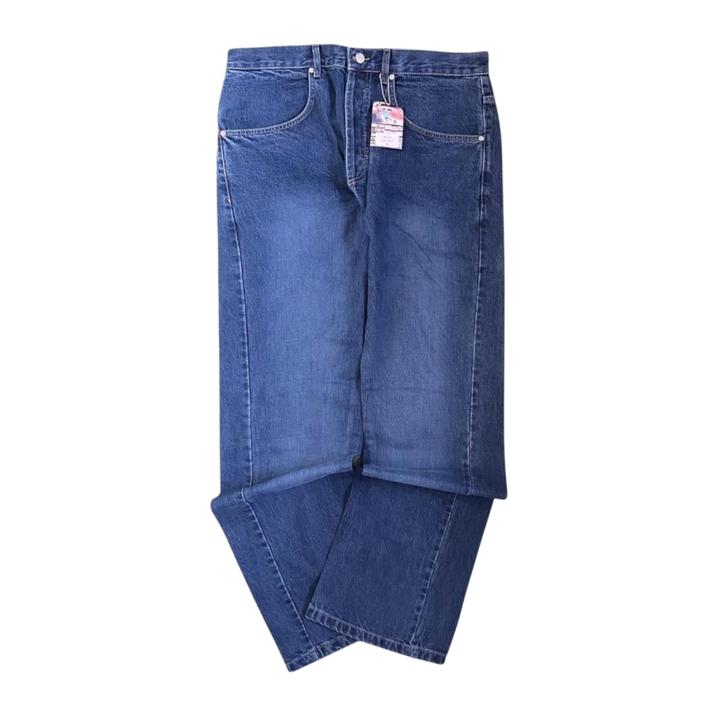 Dope Silvester Blast Wash Men's Y2K New with Tag Straight Leg Denim Jean W32 L32