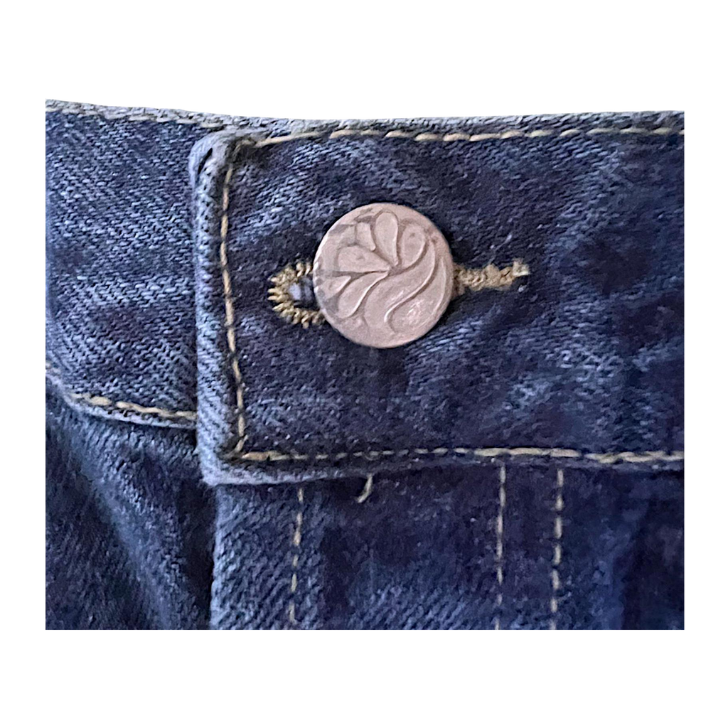 Dope Silvester Blast Wash Men's Y2K New with Tag Straight Leg Denim Jean W32 L32