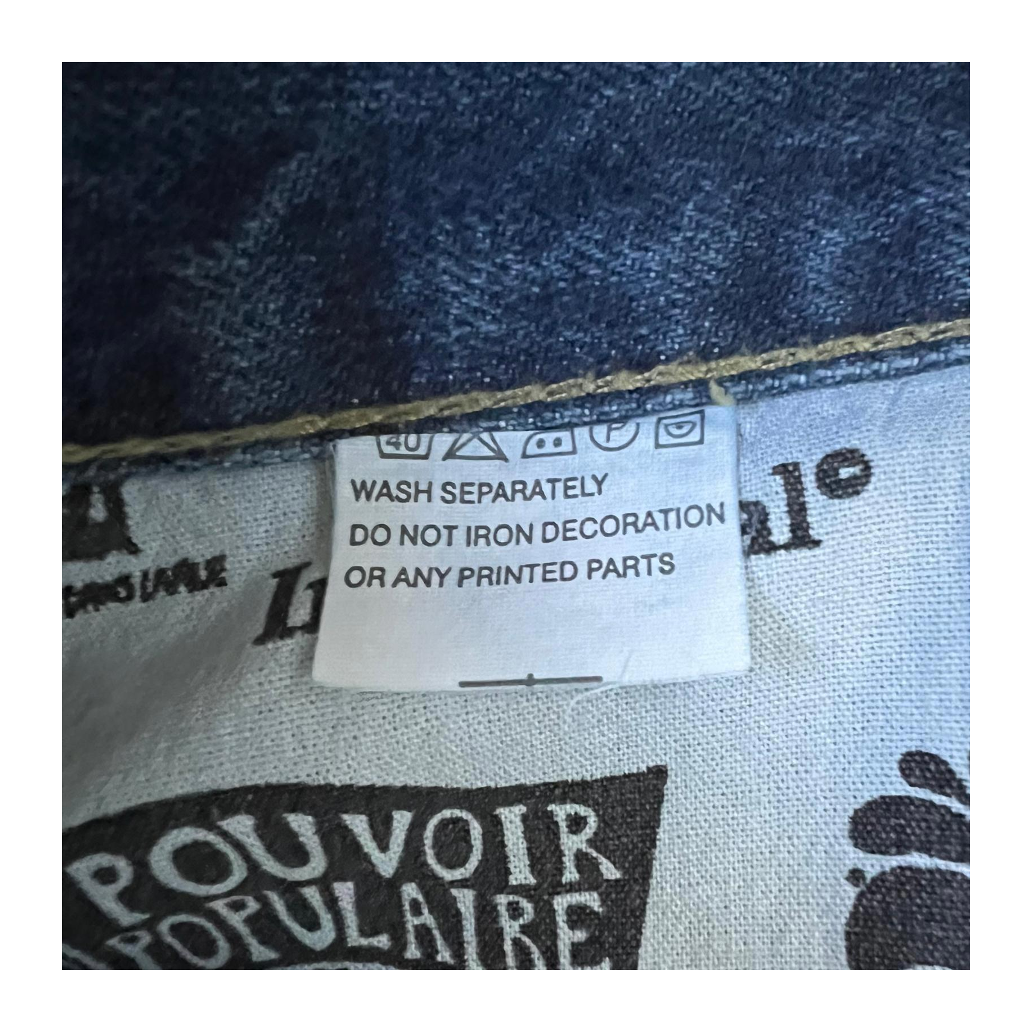 Dope Silvester Blast Wash Men's Y2K New with Tag Straight Leg Denim Jean W32 L32