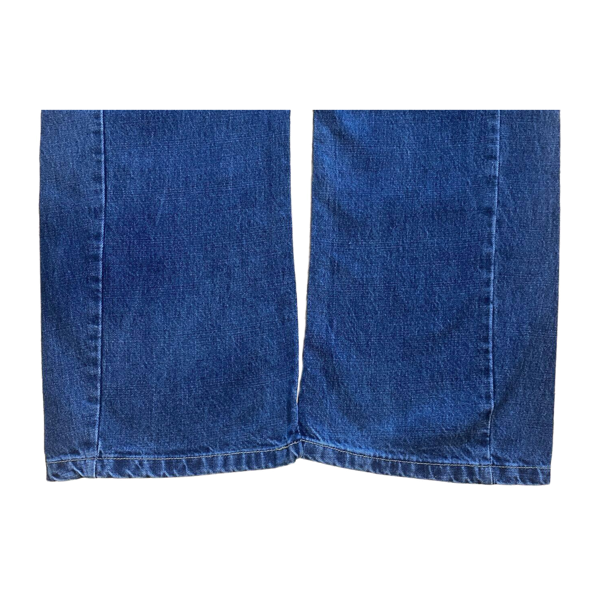 Dope Silvester Light Wash Men's Y2K New with Tag Straight Leg Denim Jean W36 L32