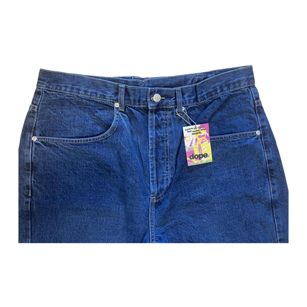 Dope Silvester Light Wash Men's Y2K New with Tag Straight Leg Denim Jean W32 L32