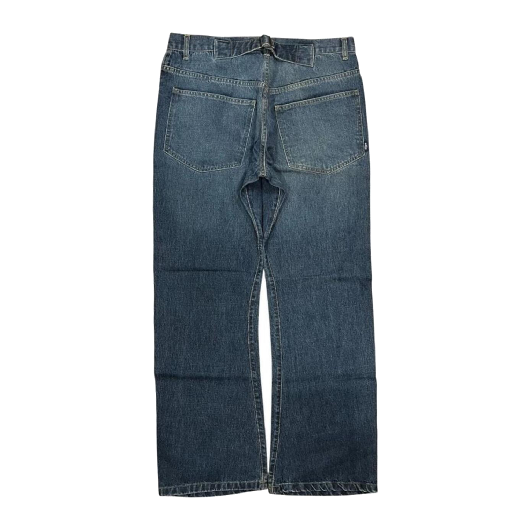 Dope Dirk Blast Wash Men's Y2K New with Tag Straight Leg Denim Jean W32 L32