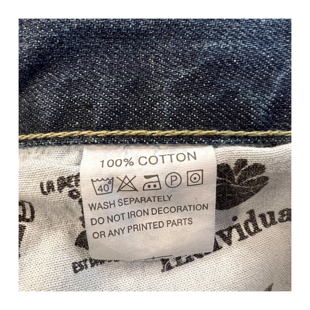 Dope Dirk Blast Wash Men's Y2K New with Tag Straight Leg Denim Jean W36 L32