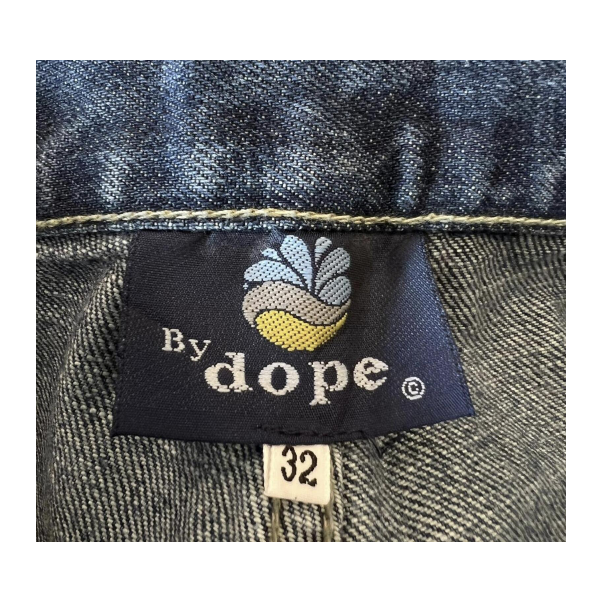 Dope Dirk Light Wash Men's Y2K New With Tag Straight Leg Denim Jean W32 L32