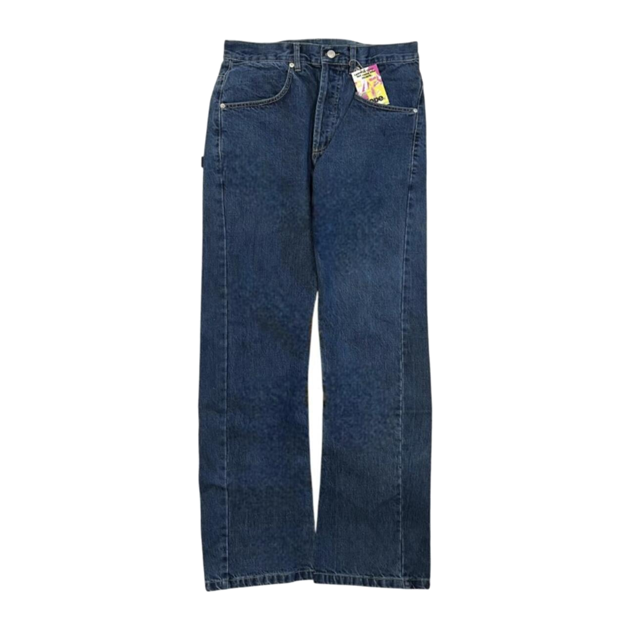 Dope Dirk Light Wash Men's Y2K New With Tag Straight Leg Denim Jean W36 L32