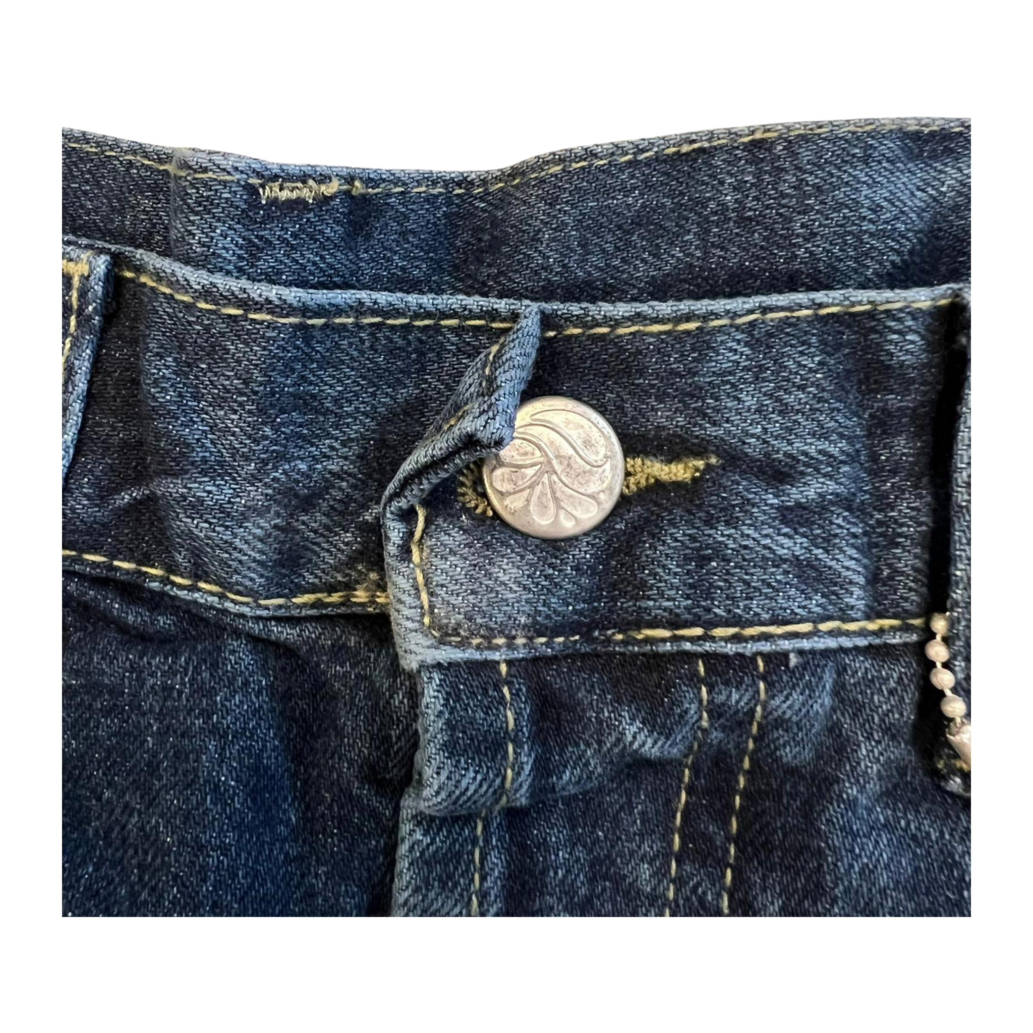 Dope Dirk Light Wash Men's Y2K New With Tag Straight Leg Denim Jean W36 L32