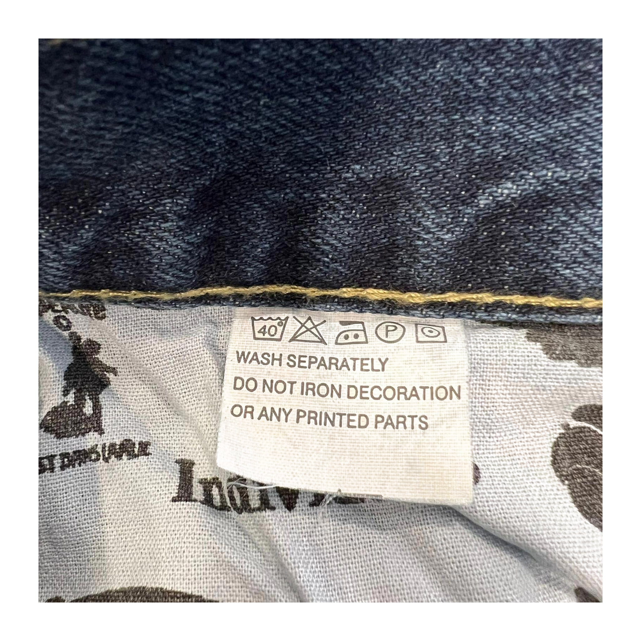 Dope Dirk Light Wash Men's Y2K New With Tag Straight Leg Denim Jean W36 L32
