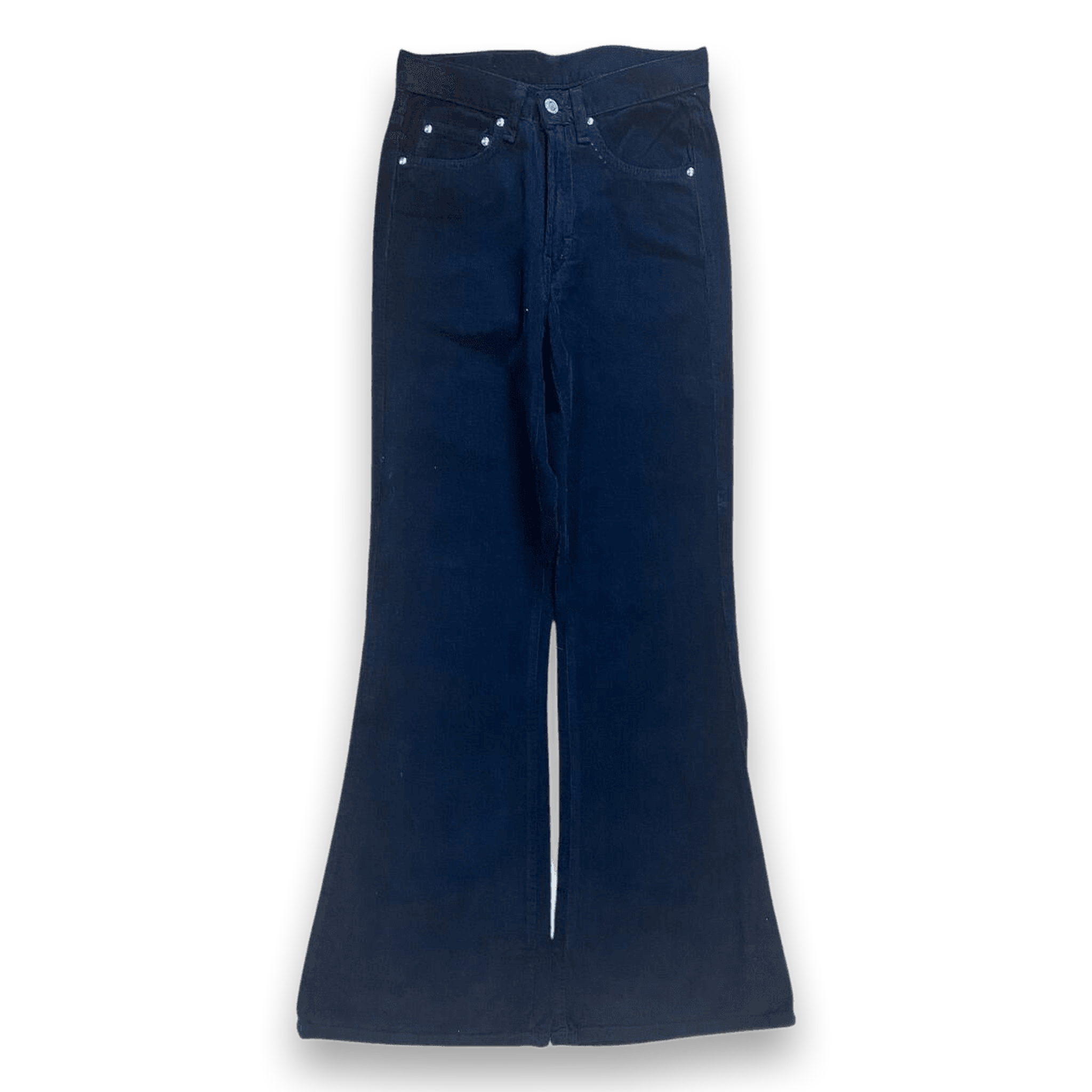 Raw Vibes Deadstock Women's Y2K Corduroy Flared Denim Jean 2