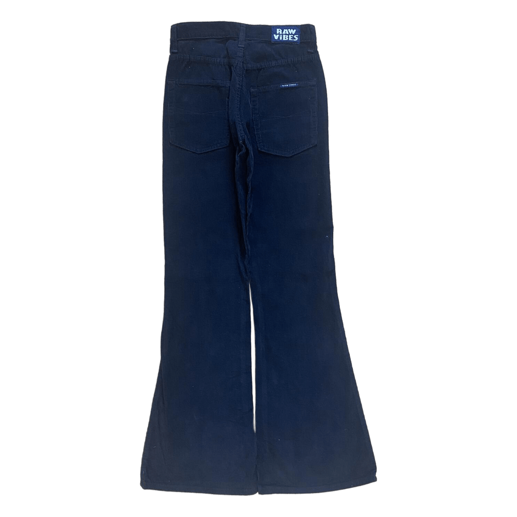 Raw Vibes Deadstock Women's Y2K Corduroy Flared Denim Jean 2