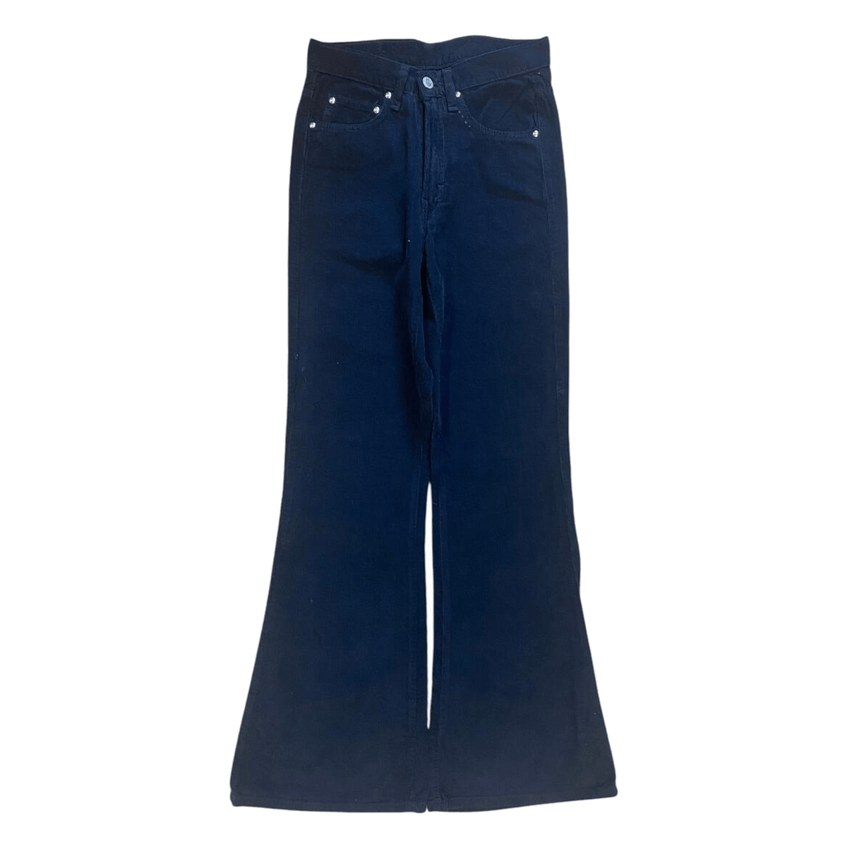 Raw Vibes Deadstock Women's Y2K Corduroy Flared Denim Jean 2