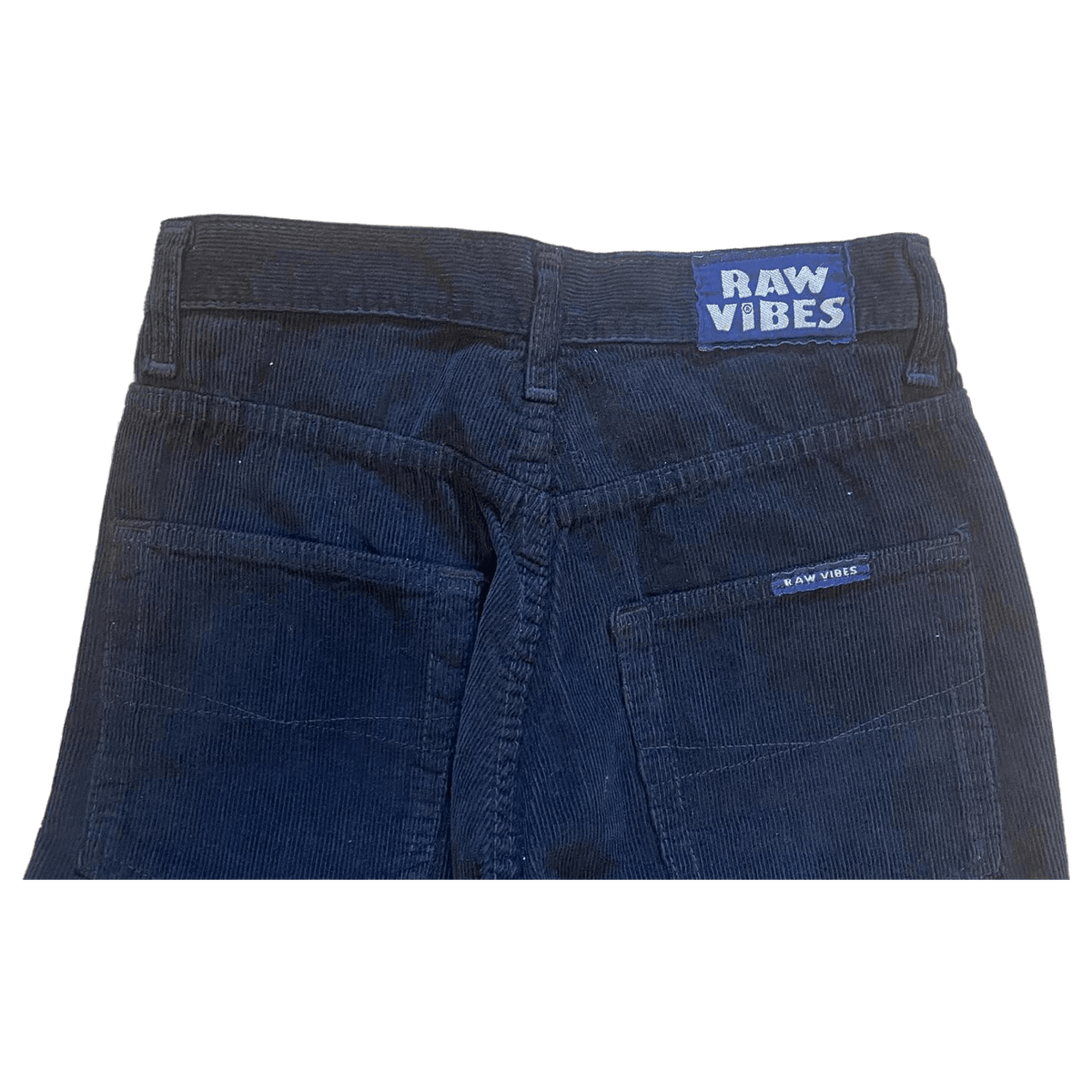 Raw Vibes Deadstock Women's Y2K Corduroy Flared Denim Jean 2