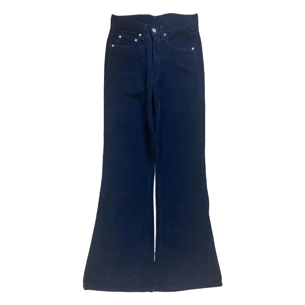 Raw Vibes Deadstock Women's Y2K Corduroy Flared Denim Jean 2