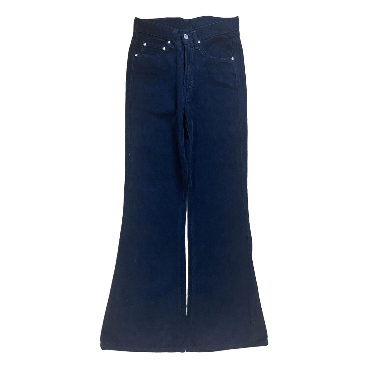 Raw Vibes Deadstock Women's Y2K Corduroy Flared Denim Jean 2
