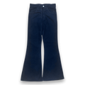 Soho Deadstock Women's Y2K Flared Corduroy Jean Black 14L