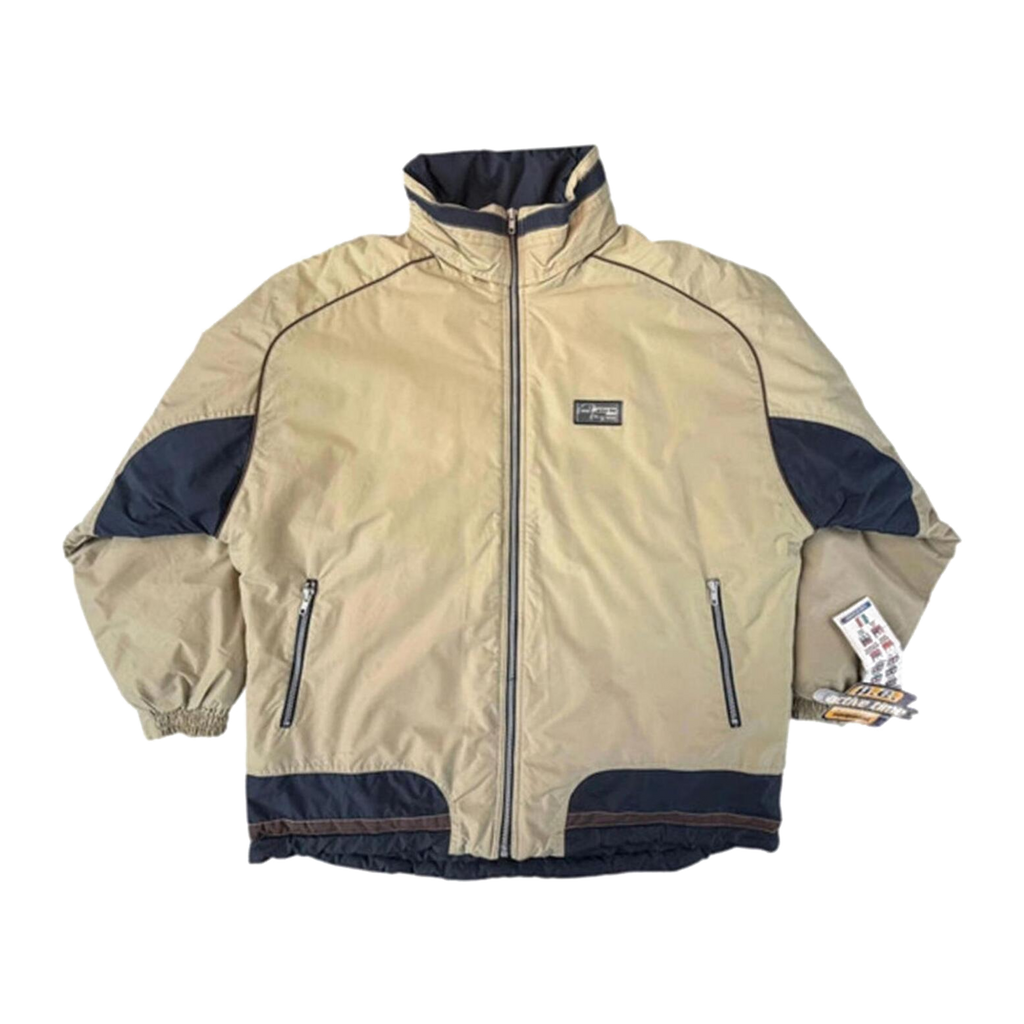 Active Line Dead Stock Y2K Heavy Snowboard Jacket Beige L