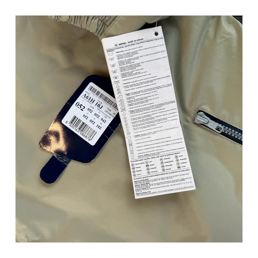 Active Line Dead Stock Y2K Heavy Snowboard Jacket Beige L
