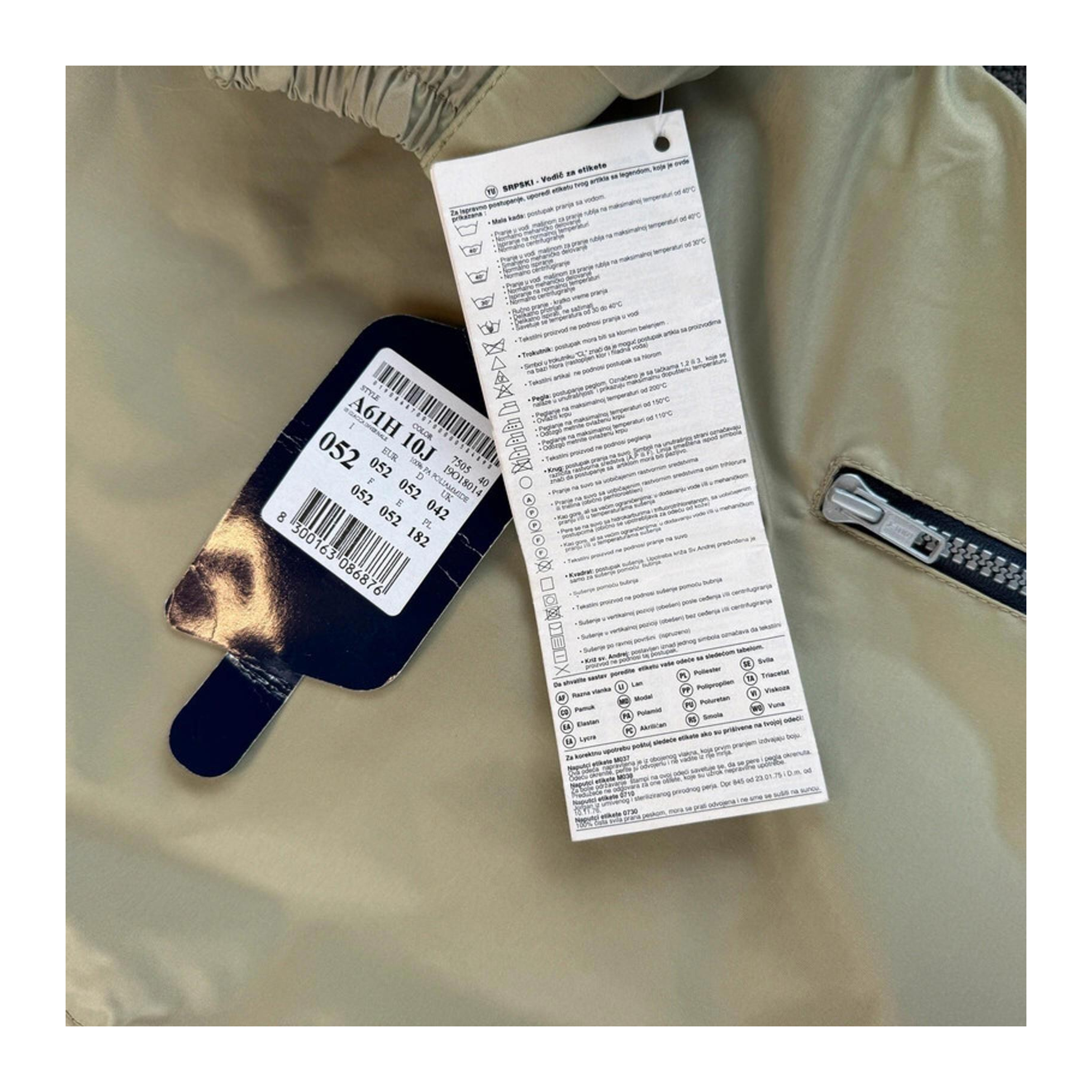 Active Line Dead Stock Y2K Heavy Snowboard Jacket Beige L