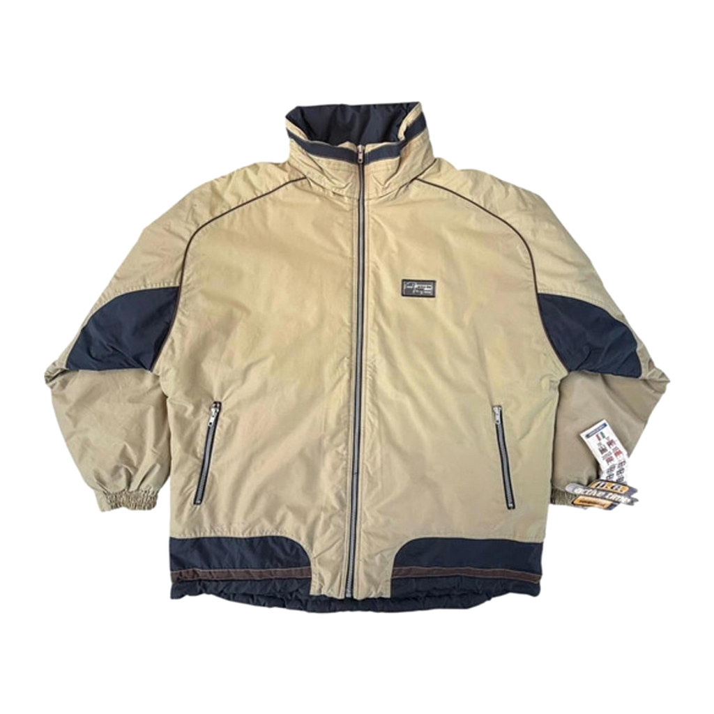 Active Line Dead Stock Y2K Heavy Snowboard Jacket Beige L