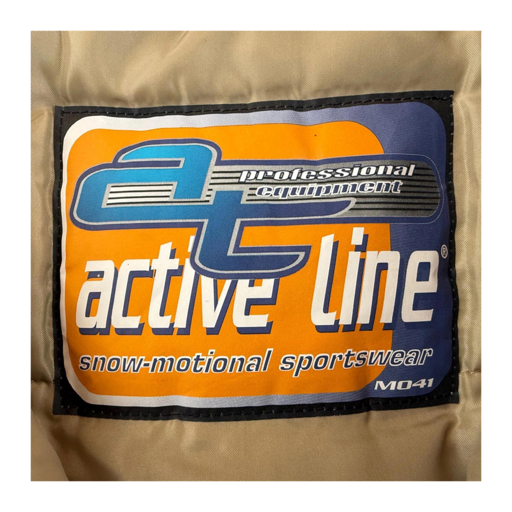 Active Line Dead Stock Y2K Heavy Snowboard Jacket Beige L