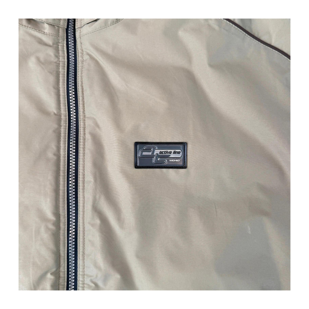 Active Line Dead Stock Y2K Heavy Snowboard Jacket Beige L