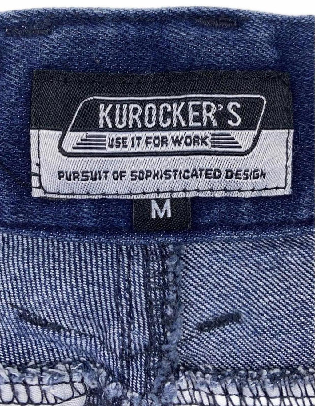 Kurocker's Japan Utility Workwear Cargo Denim Jean 10