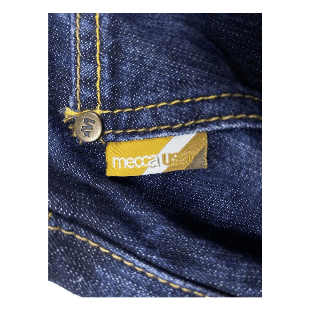 Mecca Y2K Men's Straight Leg Denim Jean W38 L34