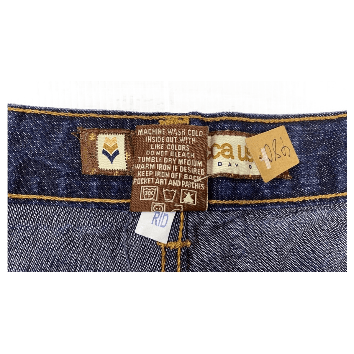 Mecca Y2K Men's Straight Leg Denim Jean W38 L34